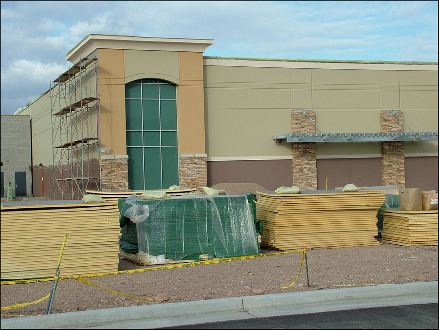 Mall - interior construction materials JC Penny
